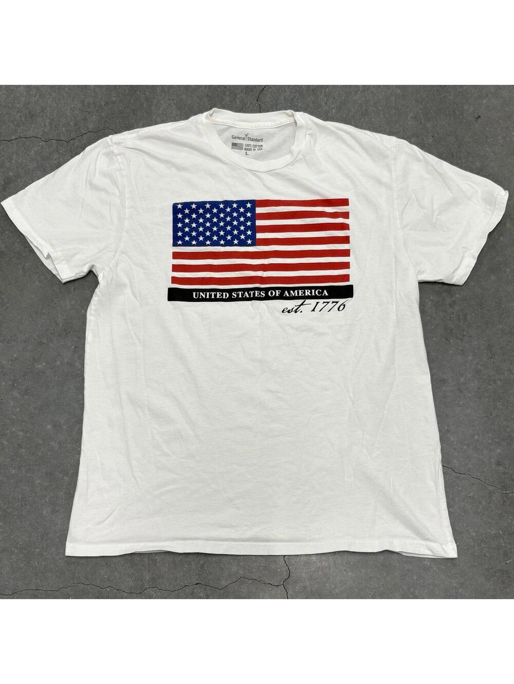 General Standard USA Flag T Shirt